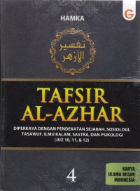 TAFSIR AL-AZHAR JILID 4