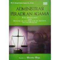 ADMINISTRASI PERADILAN AGAMA