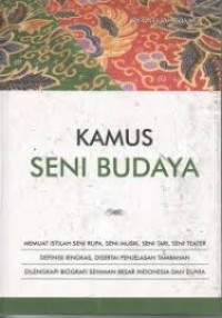 KAMUS SENI BUDAYA