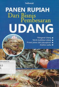 PANEN RUPIAH DARI BISNIS PEMBESARAN UDANG