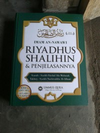 RIYADHUS SHALIHIN & PENJELASANNYA