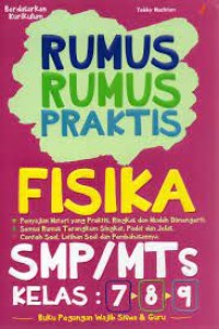 RUMUS RUMUS PRAKTIS FISIKA