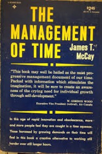 THE MANAGEMENT OF TIME