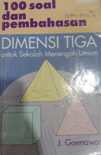 100 SOAL DAN PEMBAHASAN DIMENSI TIGA