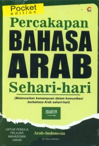 Percakapan Bahasa Arab Sehari-hari pocket edition